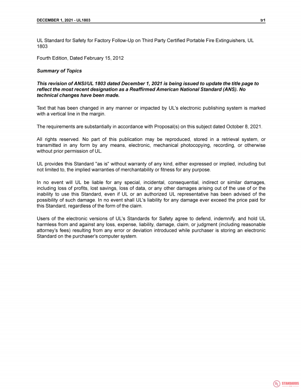 UL 1803 PDF UL 1803 PDF